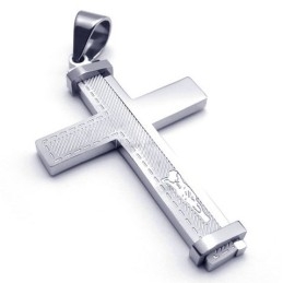 Deft Design Color Brilliancy To Enjoy High Reputation At Home And Abroad Titanium Cross Pendant