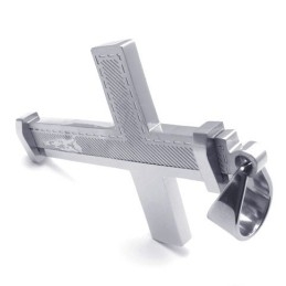 Deft Design Color Brilliancy To Enjoy High Reputation At Home And Abroad Titanium Cross Pendant