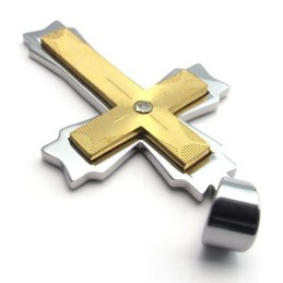 Beautiful Design Color Brilliancy Reliable Quality Titanium Cross Pendant