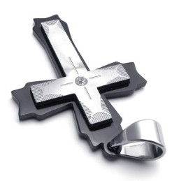 Skillful Manufacture Color Brilliancy To Enjoy High Reputation At Home And Abroad Titanium Cross Pendant