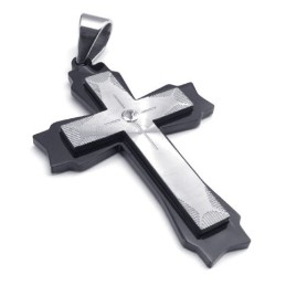 Skillful Manufacture Color Brilliancy To Enjoy High Reputation At Home And Abroad Titanium Cross Pendant