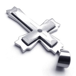 For Your Selection Color Brilliancy Reliable Quality Titanium Cross Pendant