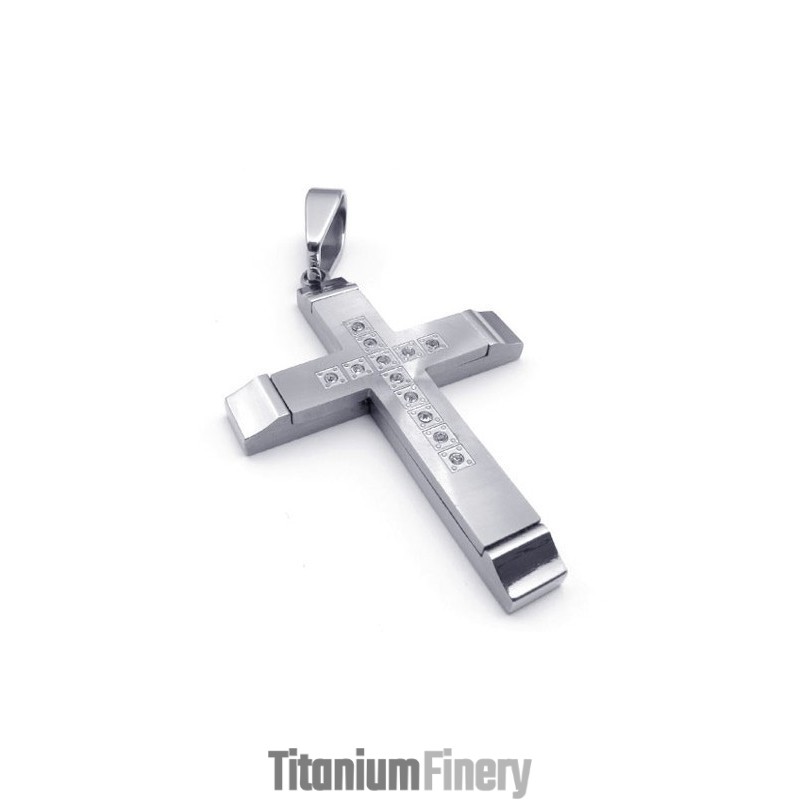 Elegant Shape Color Brilliancy Stable Quality Titanium Cross Pendant Elegant Shape Color Brilliancy Stable Quality Titanium Cross Pendant