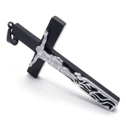 Skillful Manufacture Color Brilliancy Dependable Performance Quality Titanium Cross Pendant