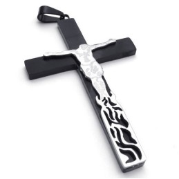 Skillful Manufacture Color Brilliancy Dependable Performance Quality Titanium Cross Pendant