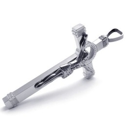 Rational Construction Color Brilliancy The Queen Of Quality Titanium Cross Pendant