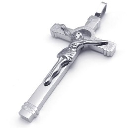 Rational Construction Color Brilliancy The Queen Of Quality Titanium Cross Pendant