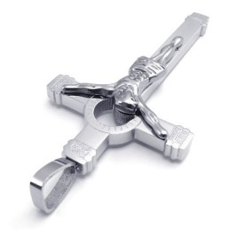 Rational Construction Color Brilliancy The Queen Of Quality Titanium Cross Pendant