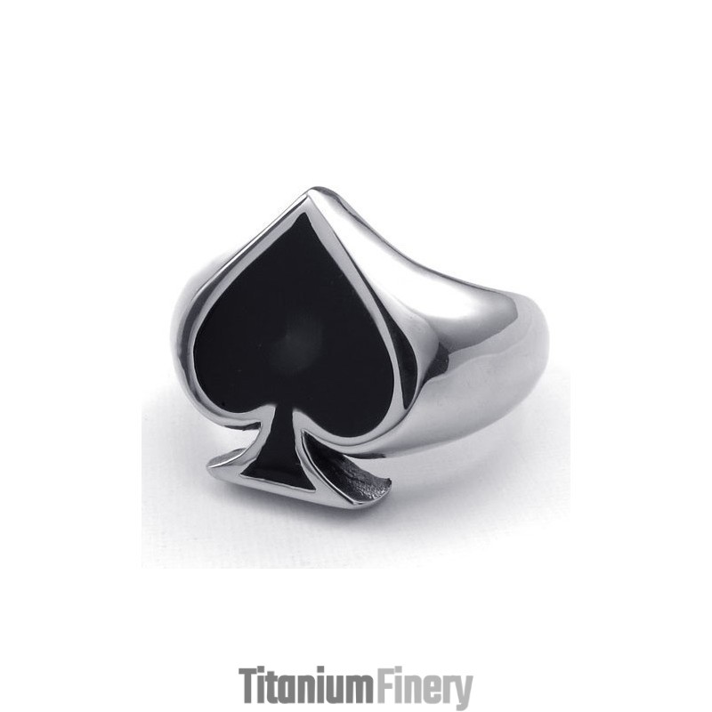 Elegant Shape Color Brilliancy Reliable Quality Titanium Ring