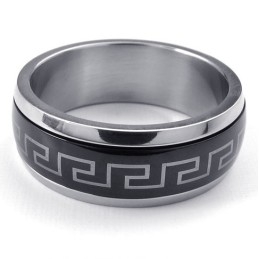 Skillful Manufacture Delicate Colors Stable Quality Titanium Ring