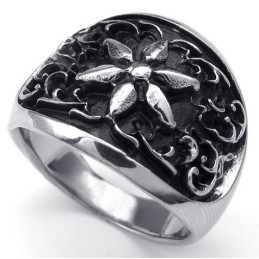 Luxuriant In Design Delicate Colors Reliable Quality Titanium Ring