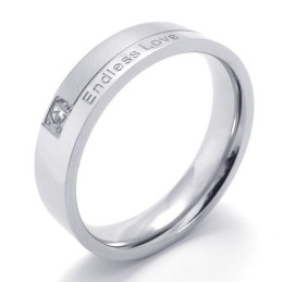 Deft Design Color Brilliancy Excellent Quality Titanium Ring