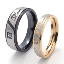 Beautiful Design Beautiful In Colors High Quality Titanium Ring