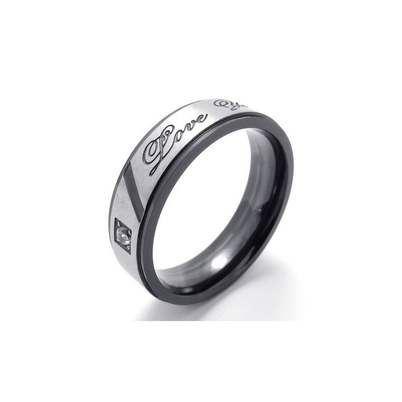 Deft Design Color Brilliancy Reliable Reputation Titanium Ring