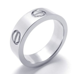 Various Styles Delicate Colors Superior Quality Titanium Ring