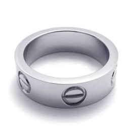 Various Styles Delicate Colors Superior Quality Titanium Ring