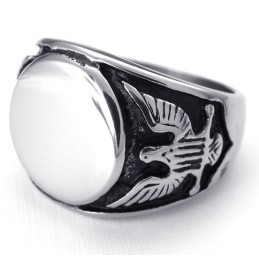 Fashionable Patterns Color Brilliancy Durable In Use Titanium Ring