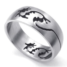 Latest Technology Color Brilliancy Stable Quality Titanium Ring