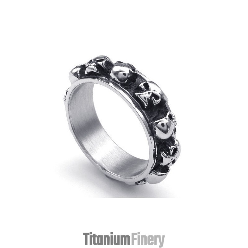 Modern Design Delicate Colors Reliable Quality Titanium Ring Modern Design Delicate Colors Reliable Quality Titanium Ring