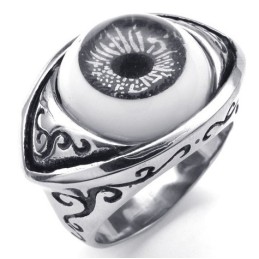 Various Styles Delicate Colors Stable Quality Titanium Ring